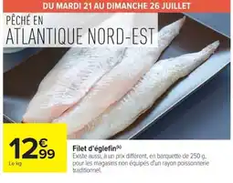 Carrefour Market Filet d'églefin offre