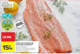 Carrefour Market ASC Filet de saumon Atlantique offre