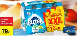 Carrefour Market Lactel Lait U.H.T. Demi-écrémé offre