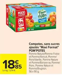 Carrefour Market Pom'Potes offre