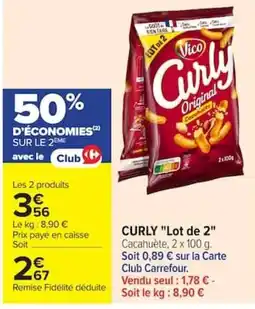 Carrefour Market Vico Curly offre