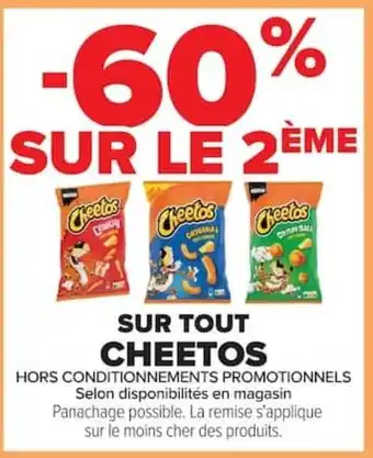 Carrefour Market Cheetos offre