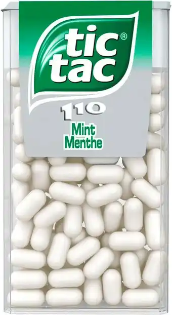 Match Tic tac bonbons offre