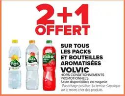 Carrefour Market Sur tous les pack et bouteilles aromatisees volvic offre