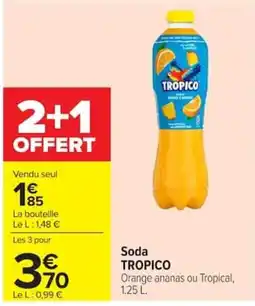 Carrefour Market TROPICO Soda offre