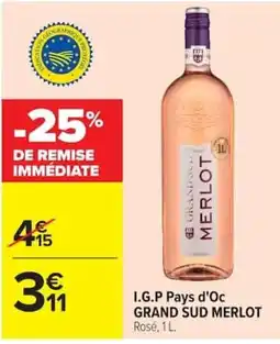 Carrefour Market GRAND SUD MERLOT offre