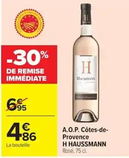 Carrefour Market H HAUSSMANN offre