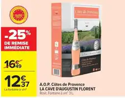 Carrefour Market LA CAVE D'AUGUSTIN FLORENT offre