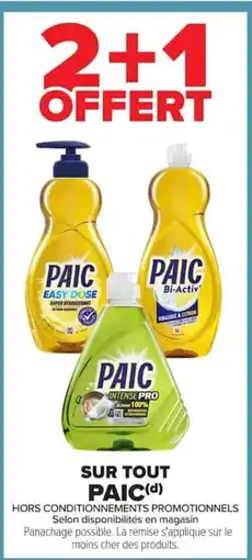 Carrefour Market Paic offre