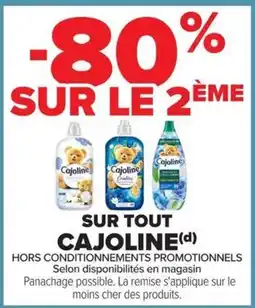 Carrefour Market Cajoline offre