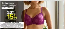 Carrefour Market Sans complexe soutien-gorge "arum classique" offre
