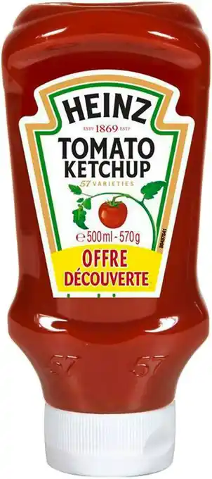 Match Heinz tomato ketchup offre