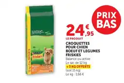 Super U Friskies Croquettes pour chien offre