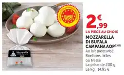 Super U Mozzarella di Bufala Campana AOP offre