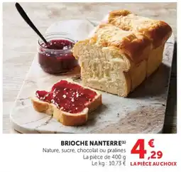 Super U Brioche Nanterre offre