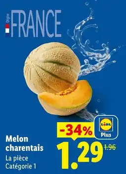 Lidl Melon charentais offre