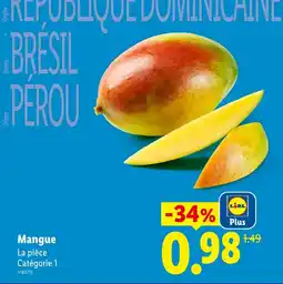 Lidl Mangue offre