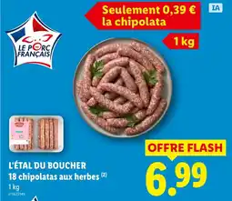Lidl L'ÉTAL DU BOUCHER offre