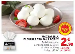 Maximarché MOZZARELLA DI BUFALA CAMPANA AOP offre