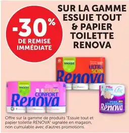 Bi1 Renova Essuie tout & Papier toilette offre