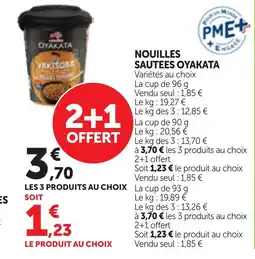 Maximarché OYAKATA NOUILLLES SAUTÉES offre