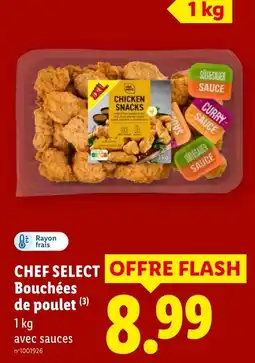 Lidl CHEF SELECT Bouchées de poulet offre