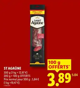 Lidl SAINT Agaune offre