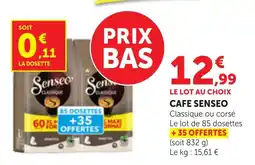 Maximarché Senseo café offre