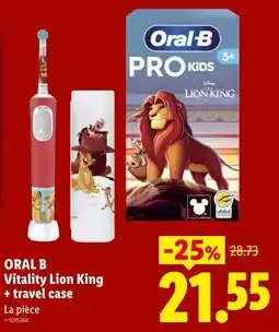Lidl Oral-B Vitality Lion King offre