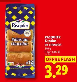Lidl Pasquier Pains au chocolat offre