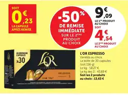 Bi1 L'OR Espresso offre