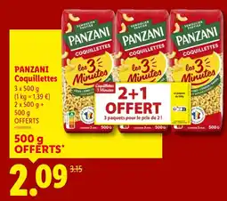 Lidl PANZANI Coquillettes offre