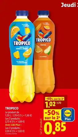 Lidl TROPICO offre