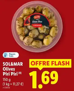 Lidl SOL&MAR Olives offre