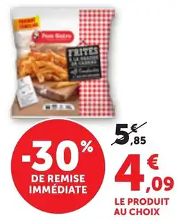 Maximarché Pom Bistro Frites offre