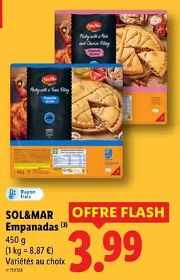 Lidl SOL&MAR Empanadas offre