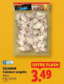 Lidl SOL&MAR Calamars surgelés offre
