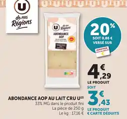 Bi1 U Abondance AOP offre