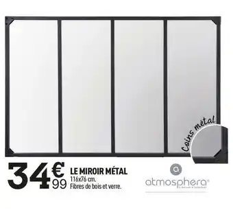 Centrakor Le miroir métal offre