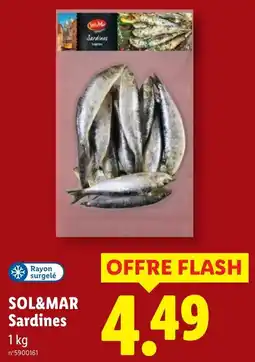 Lidl SOL&MAR Sardines offre