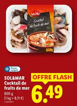 Lidl SOL&MAR Cocktail de fruits de mer offre
