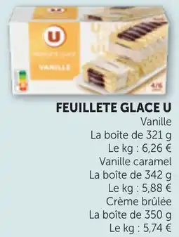 Bi1 FEUILLETE GLACE U offre