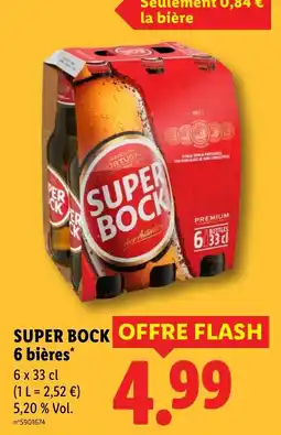 Lidl SUPER BOCK offre