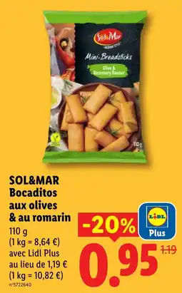 Lidl SOL&MAR Bocaditos offre