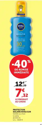 Bi1 NIVEA SUN protect & bronze offre