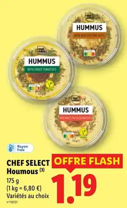 Lidl CHEF SELECT Houmous offre