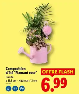Lidl Composition d'été "Flamant rose" offre