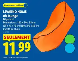 Lidl LIVARNO HOME Air lounge offre