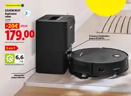 Lidl SILVERCREST Aspirateur robot offre