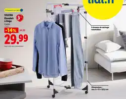 Lidl VILEDA Étendoir à linge offre